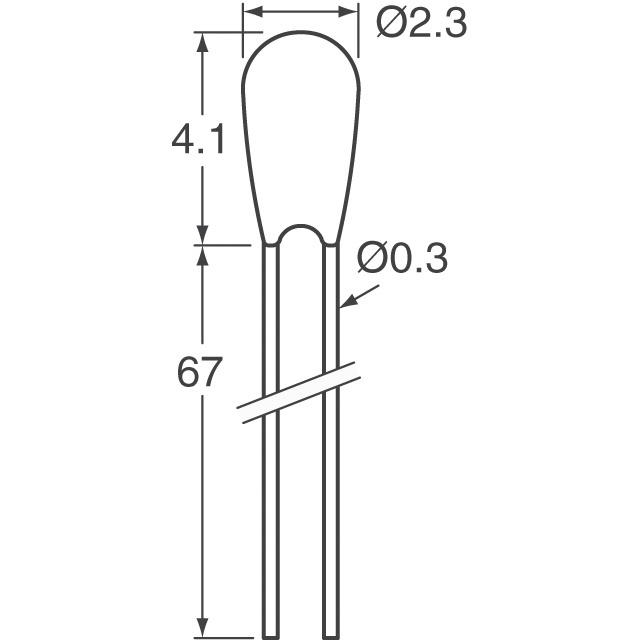 B57560G0502F000 EPCOS - TDK Electronics  Capteurs de température - Thermistances CTN